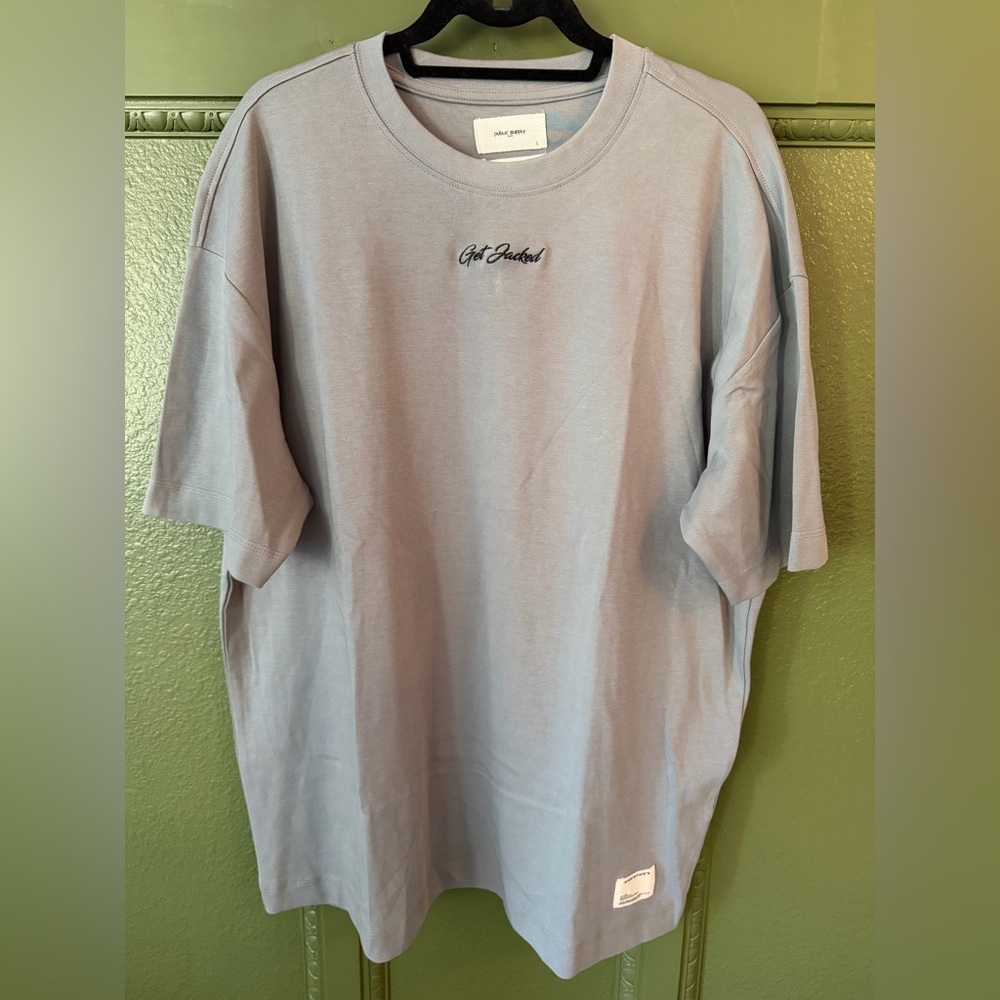 Get Jacked Thick Oversized Mens T Shirt